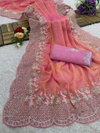 SF 715 Burburry Silk Party Wear Sarees Wholesale Market In Surat